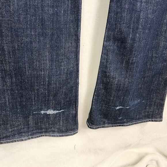 Rock & Republic Tall Bootcut Jeans Women 32X36 Kasandra Mid Rise Logo Pocket - Picture 5 of 8